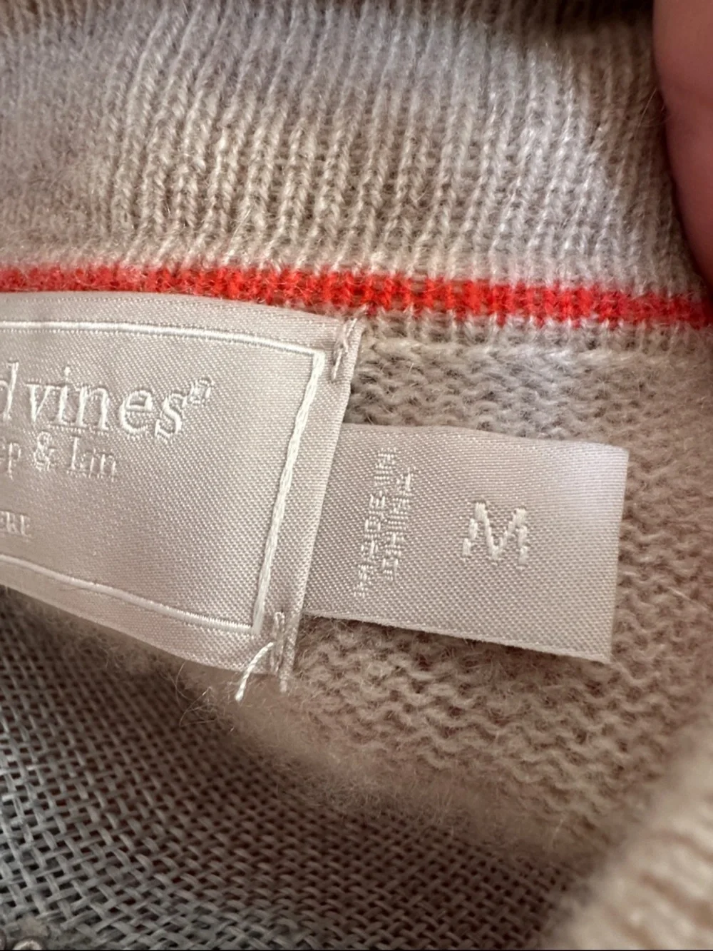 Vineyard Vines Cashmere Striped Polo Sweater - Picture 3 of 8